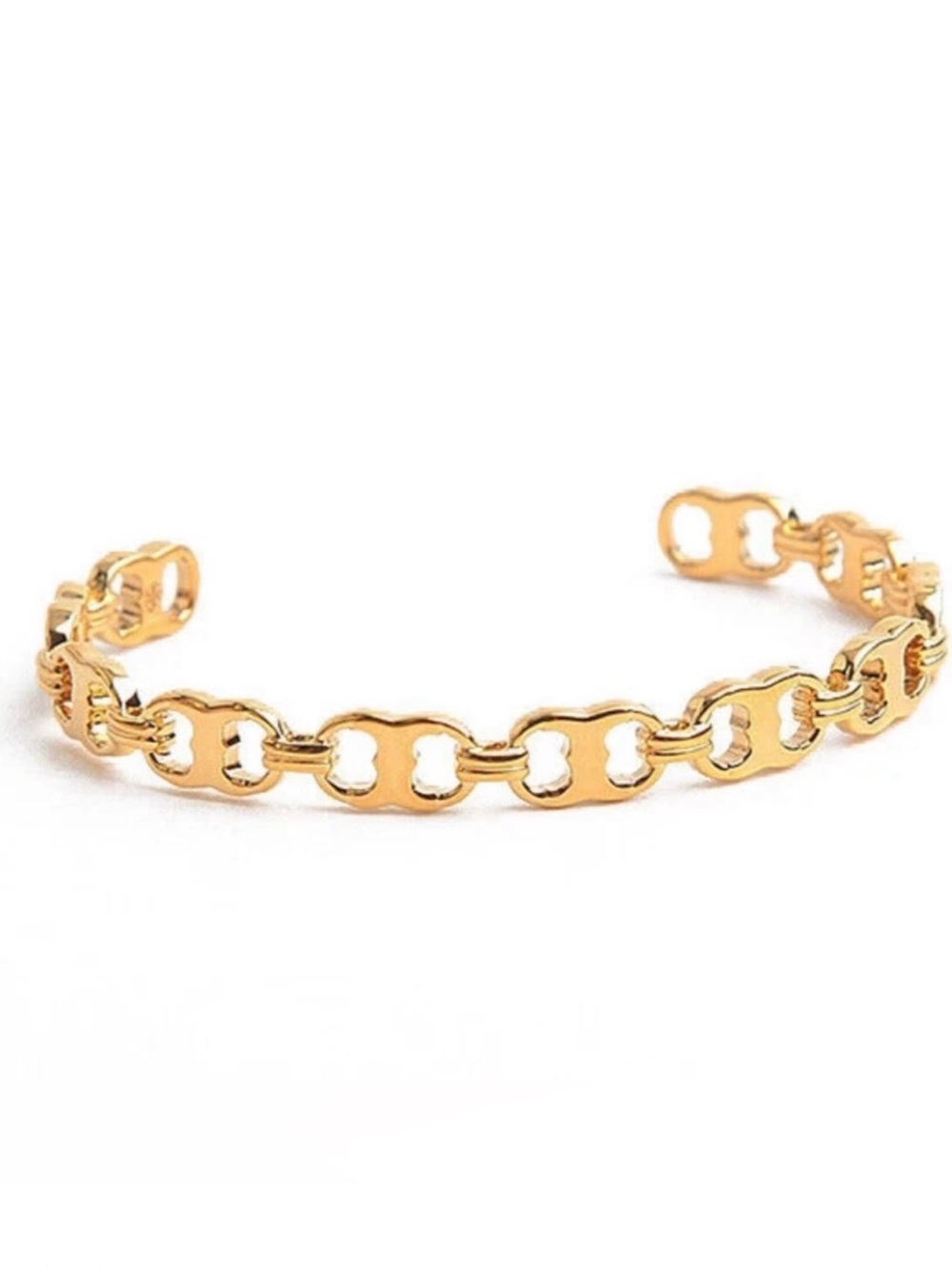 Tory Burch Gemini Link Gold Cuff Bracelet - NEW $148